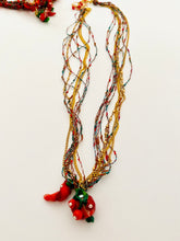 Load image into Gallery viewer, Red Silk Necklaces
