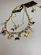 Load image into Gallery viewer, Necklace With Dog-Themed Charms

