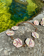 Load image into Gallery viewer, Mokume Gane Necklace
