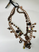 Load image into Gallery viewer, Necklace With Chocolate Charms
