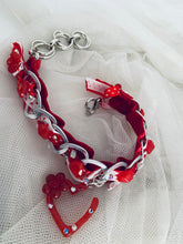 Load image into Gallery viewer, Red Heart Pet Necklace
