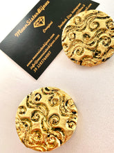 Load image into Gallery viewer, Trendy Black Gold Earrings

