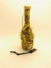 Carica l&#39;immagine nel visualizzatore di Gallery, Bottiglia artistica Oro con gioiello
