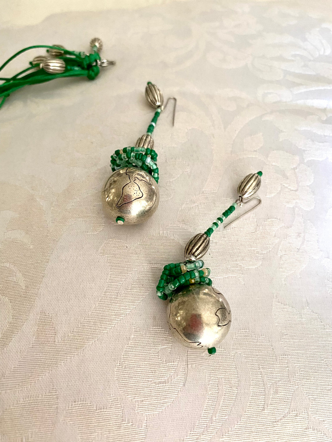 Green Earrings - Casual Color