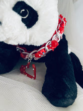 Load image into Gallery viewer, Red Heart Pet Necklace
