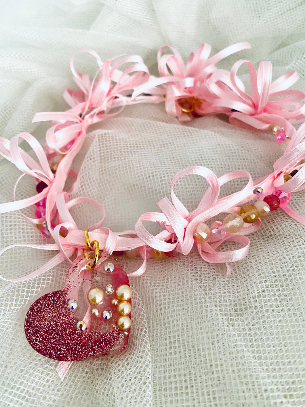Pink Pet Necklace